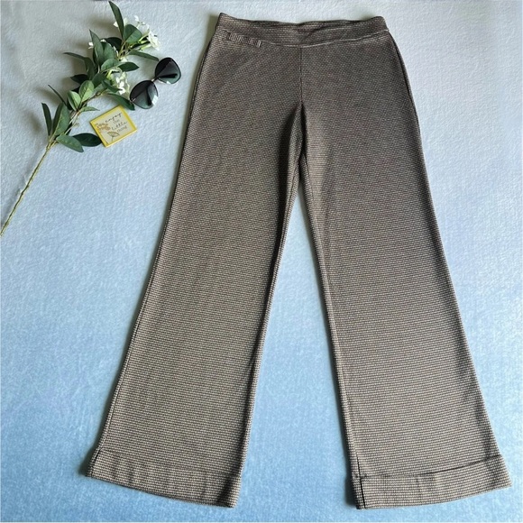 NY & Co Women’s Sz Small Cuffed Wide Leg Stretchy Pants - Picture 1 of 7